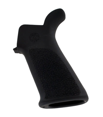 Hogue 15030 OverMolded Beavertail Rubber Pistol Grip Cobblestone Black - AR-15/M16 - No Finger Grooves