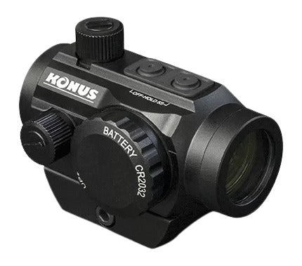 Konus Sight-Pro Nuclear 1x22mm 3 MOA Red/Green Dot Sight - High/Low Mount - Matte Black