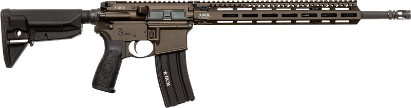 Bravo Company RECCE-16 MCMR AR-15 5.56 NATO 16" 30+1 Semi-Auto Rifle - Bronze