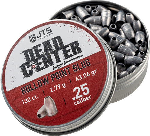 JTS Group Dead Center .25 Cal 43.06gr 130ct Hollow Point Slugs