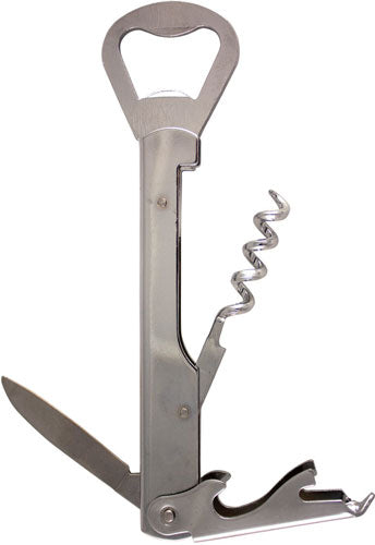 Red Rock Gear 5-in-1 Bottle Opener Stainless Steel Multi-Tool