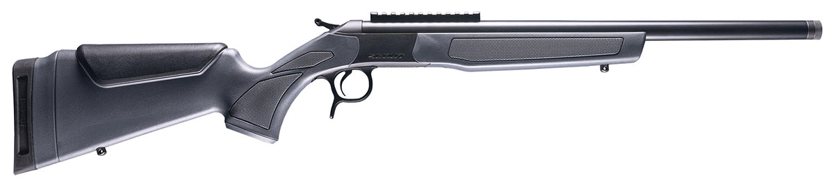CVA Scout V3 350 Legend 20" 1-Rd Break-Open Rifle - Blued/Gray Synthetic