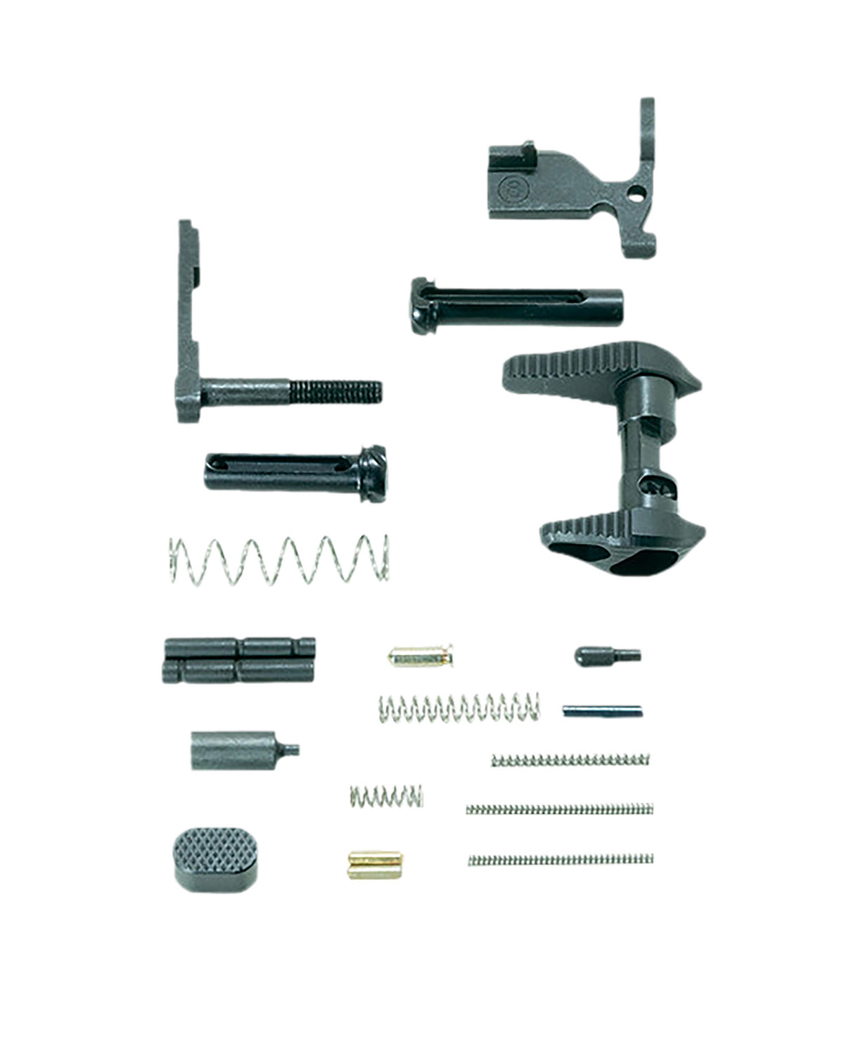 Timber Creek Outdoors AR-15 Lower Parts Kit Black Billet Aluminum