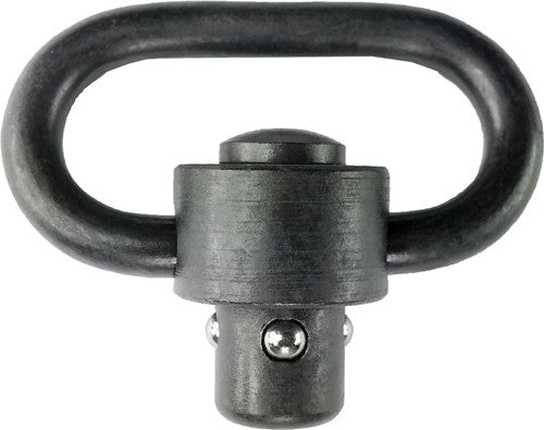 GrovTec GTSW106 1.25" Heavy Duty Push Button Sling Swivel Black