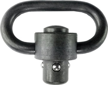 GrovTec GTSW106 1.25" Heavy Duty Push Button Sling Swivel Black