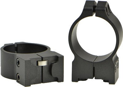 Warne Scope Mounts 14R7M 30mm Medium Matte Scope Rings - Fits Ruger M77/Hawkeye/Super Redhawk