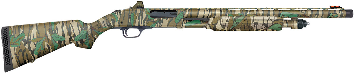 Mossberg 835 Ulti-Mag Turkey 12 Gauge 3.5" 20" 5+1 Pump-Action Shotgun - Holosun Micro Dot, Mossy Oak Greenleaf