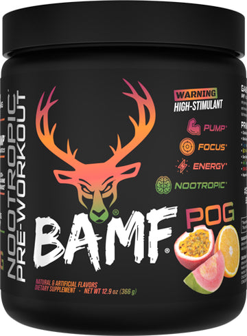 Bucked Up BAMF Pre-Workout POG 30 Servings Powder