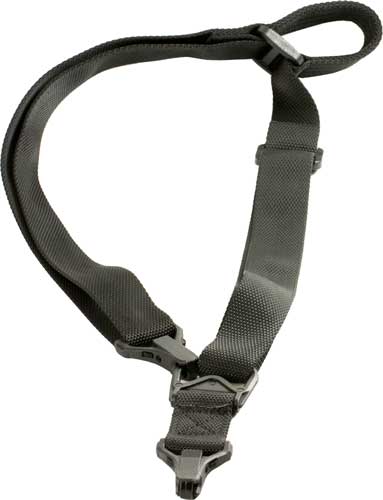 J&E Machine Tech Quick Action Convertible 1/2 Point Sling Black Nylon Webbing