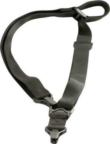 J&E Machine Tech Quick Action Convertible 1/2 Point Sling Black Nylon Webbing