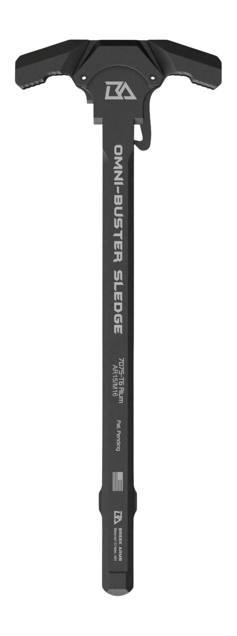 Breek Arms Sledgehammer Omni-Buster AR-15/M16 Ambidextrous Charging Handle - Black