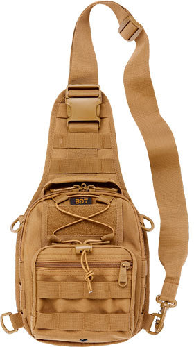 Bulldog BDT X-Small Sling Bag w/ MOLLE Webbing Tan