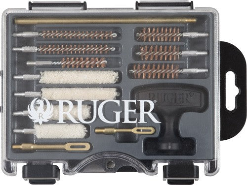 Allen Ruger Compact Handgun Cleaning Kit 38 Special-45 ACP 14-Piece Molded Case
