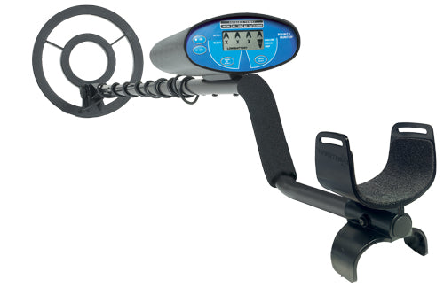 Bounty Hunter Quick Silver Metal Detector - 8" Waterproof Coil