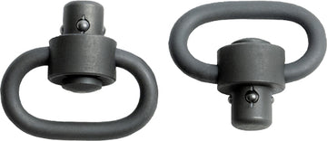 GrovTec GTSW105 1" Heavy Duty Push Button Swivels - Black Nitride