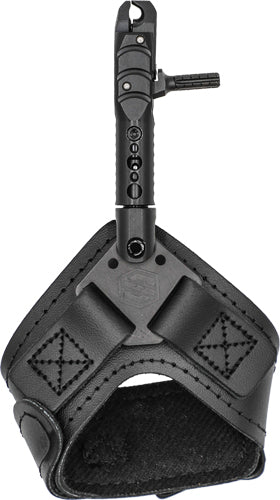 Scott Archery Aspen Single Jaw Index Finger Release Black Leather Buckle Strap