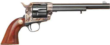 Cimarron P-Model 44-40 Win 7.5" 6-Shot SAO Revolver - Color Case Hardened/Blued Walnut
