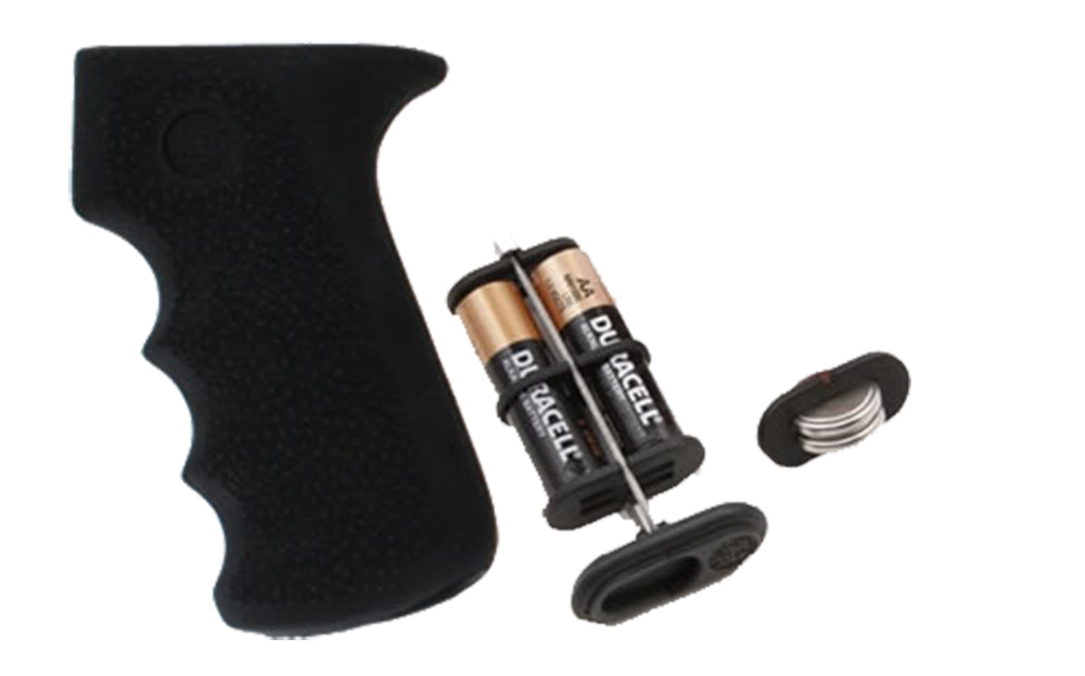 Hogue 74010 Rubber Grip AK-47, AK-74 Black Cobblestone w/ Finger Grooves & Storage Kit