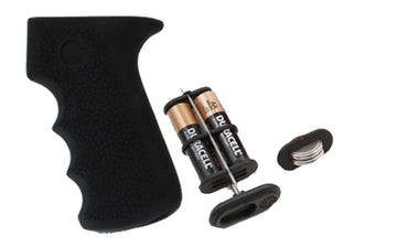 Hogue 74010 Rubber Grip AK-47, AK-74 Black Cobblestone w/ Finger Grooves & Storage Kit