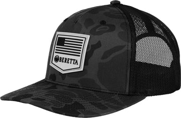 Beretta PM Trucker R 112 Snapback Cap - Black Duck Camo