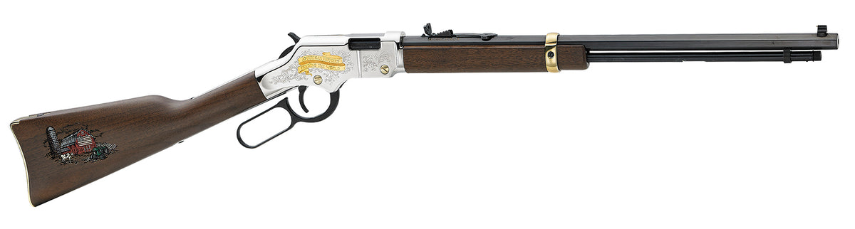 Henry H004AF American Farmer Tribute .22 S/L/LR 20" Octagon 16+1 Lever-Action Rifle