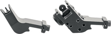 J&E Machine Tech Fixed Front/Rear Sight 45 Degree Offset Aluminum Black
