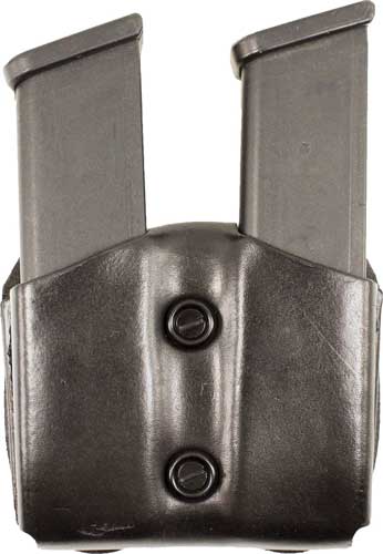 DeSantis Gunhide Double Mag Pouch OWB Leather SIG P365 Black