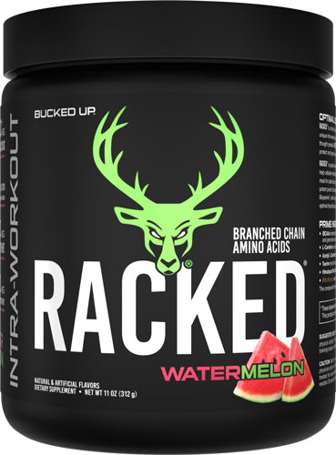Bucked Up Racked BCAA Watermelon 30 Servings Post-Workout Powder