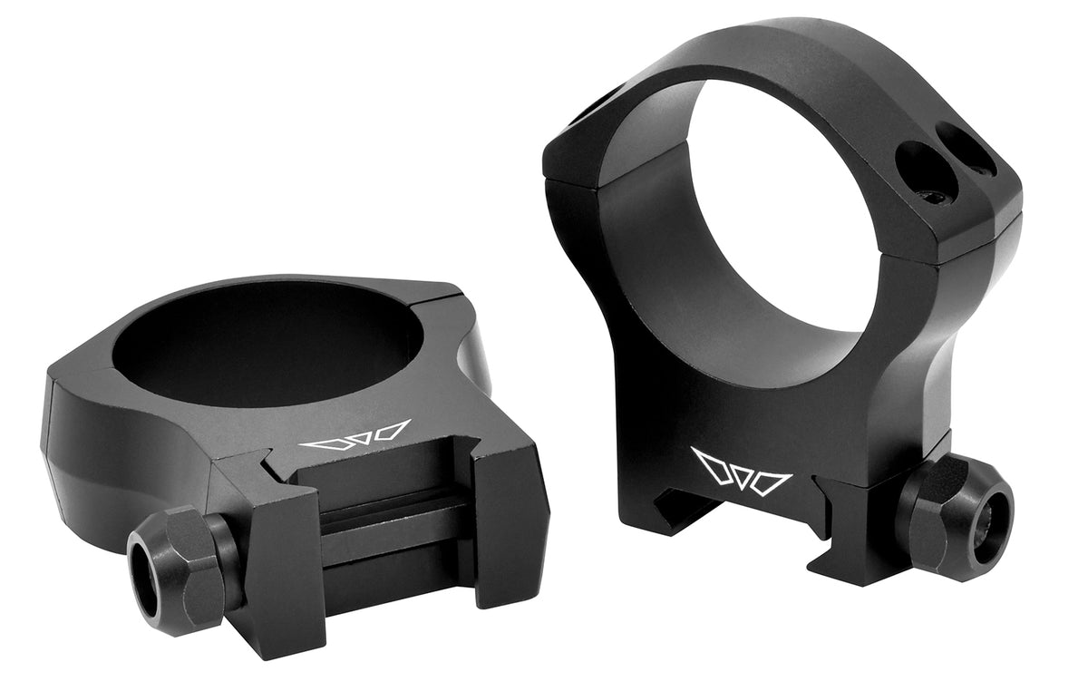 Warne Scope Mounts Mountain Tech 34mm High Matte Scope Rings