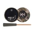 Knight and Hale Double Up Pot Call Aluminum/Glass Mossy Oak Greenleaf
