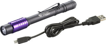 Streamlight Stylus Pro USB UV Rechargeable Penlight 400nm 325 mW - Black