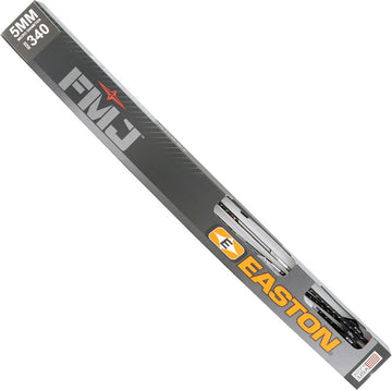Easton FMJ 5mm 340 Carbon/Aluminum Arrows 2" Blazer Vanes 6-Pack