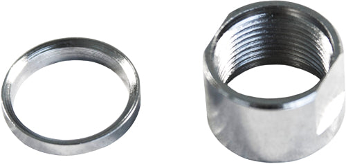J&E Machine Tech AR-10 Thread Protector .308/7.62 5/8x24 Silver w/Crush Washer