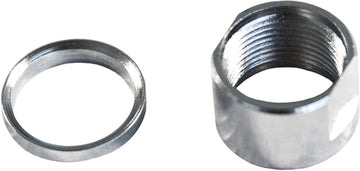 J&E Machine Tech AR-10 Thread Protector .308/7.62 5/8x24 Silver w/Crush Washer