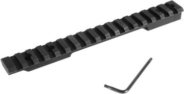 Evolution Gun Works HD Weatherby Mark V 9 Lug Long Action Picatinny Scope Mount 0 MOA - Matte Black
