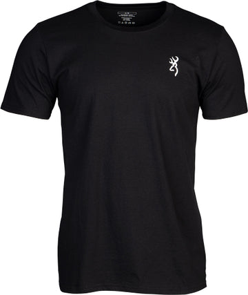 Browning Legacy Flag Short Sleeve T-Shirt Black 2XL