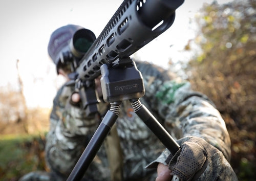 Swagger Stalker QD42 Bipod 14-42" Quick Detach Picatinny Black