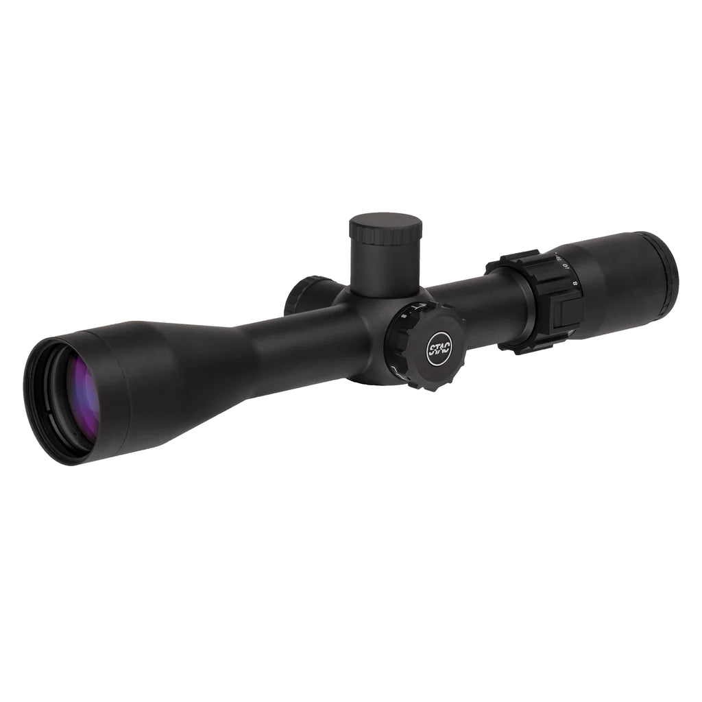 Sightron S-TAC 3-16x42 Duplex 30mm Tube Side Focus Riflescope - Target Knobs