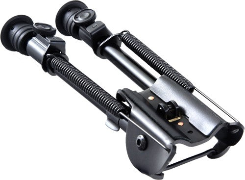 Aimtech Heavy Duty Bipod 9"-13" Adjustable Matte Black - Stud Mount