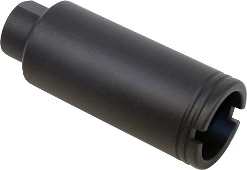 Guntec USA AR-15 Slim Line Cone Flash Can 9mm 1/2x36 - Anodized Black