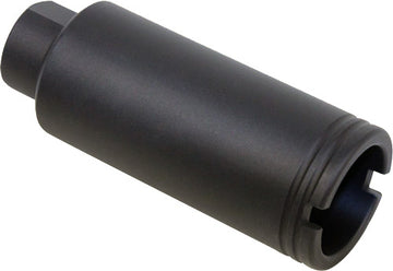 Guntec USA AR-15 Slim Line Cone Flash Can 9mm 1/2x36 - Anodized Black
