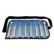 Grace USA 8-Piece Brass Roll Pin Punch Set
