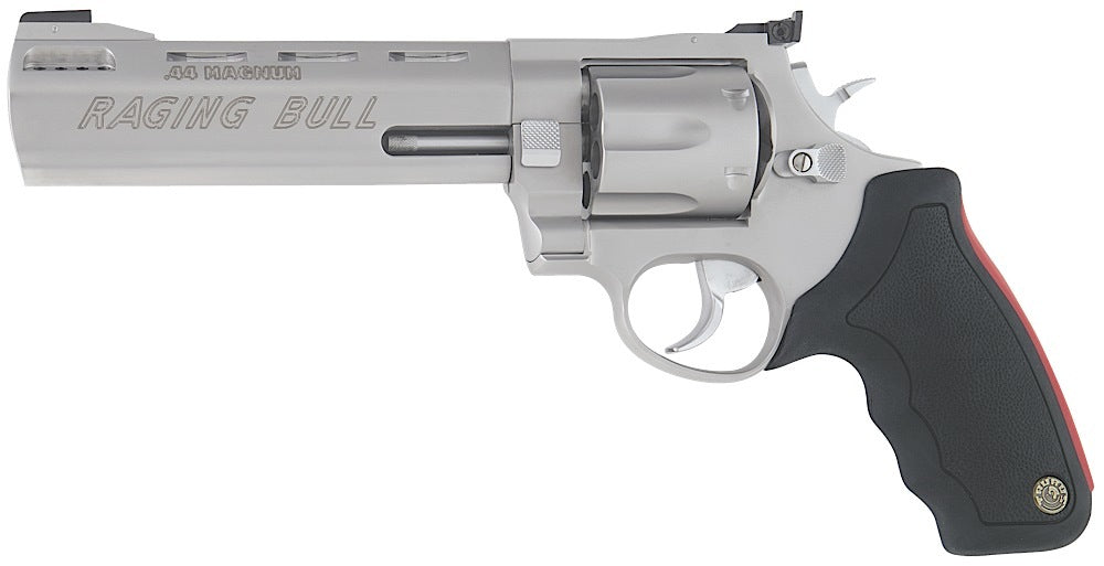 Taurus Raging Bull 44 Magnum 6.5" 6-Shot DA/SA Matte Stainless Revolver
