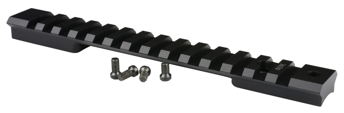 Warne Scope Mounts Mountain Tech Bergara Premier Short Action 0 MOA Matte Picatinny Scope Rail