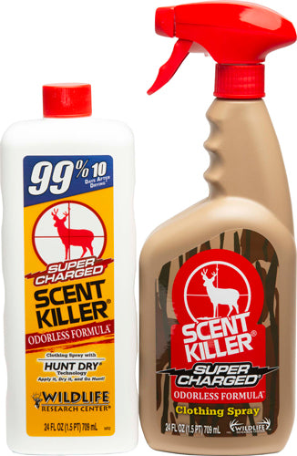 Wildlife Research Super Charged Scent Killer 24/24 Combo Case Pack of 3
