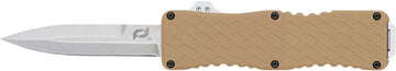Schrade Uproar D/A OTF 3" D2 Bayonet Point FDE Automatic Knife