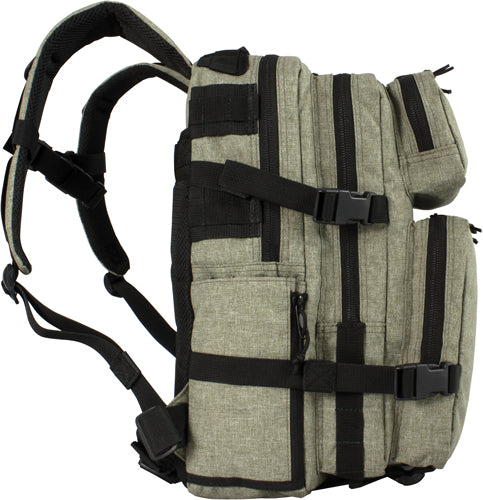 Red Rock Gear Urban Assault Pack 28L Ventilated Backpack Sand - 600D Polyester