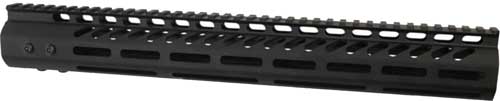 Guntec USA AR-308 15" M-LOK Ultra Light Handguard - Anodized Black