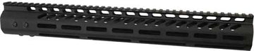 Guntec USA AR-308 15" M-LOK Ultra Light Handguard - Anodized Black