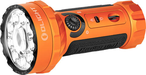 Olight Marauder Mini 7000 Lumen Rechargeable LED Flashlight - Orange